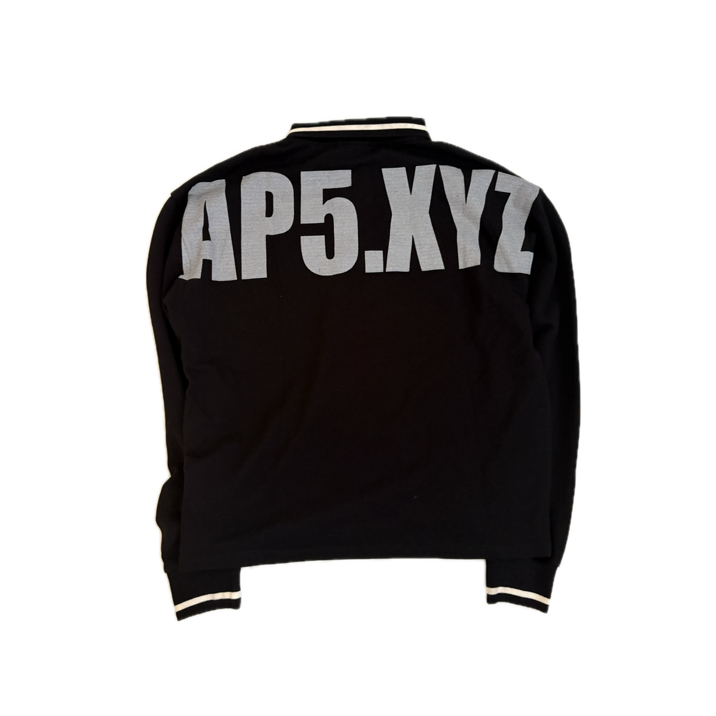 Black long-sleeve Polo